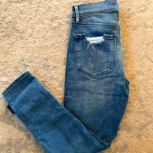 Express Mid Rise Stretch Legging Jeans